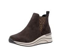 Remonte Bottines Sneaker Daim Femme à Détails Léopard D0T75