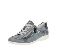 REMONTE Chaussure à lacets 'R3412' bleu / noir / blanc, Taille 45