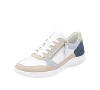 Remonte Chaussures à Lacets D1e06 pour Femme, Blanc 81, 39 EU