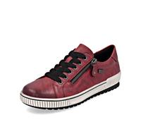 Remonte Chaussures à Lacets pour Femmes D0700, Pointure:40 EU, La Couleur:Rouge