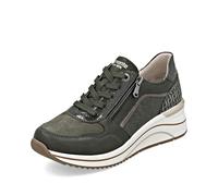 Remonte Chaussures à Lacets pour Femmes D0T16, Pointure:40 EU, La Couleur:Vert