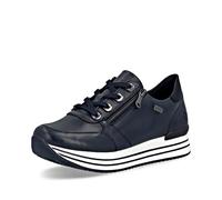 Remonte Chaussures à Lacets pour Femmes D1302, Pointure:38 EU, La Couleur:Bleu