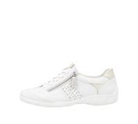 Remonte Chaussures décontractées à lacets en cuir R3404, blanc, 39.5 EU