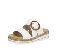 Remonte D0q51, Sandales Femme, Blanc 82, 12 UK