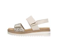 Remonte Sandales compensées D0q59 pour femme Beige 38 EU