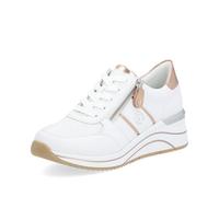 Remonte D0T04 Baskets Mode Femme Blanc 41