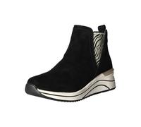Remonte D0T75-04 Bottes à enfiler en daim pour femme Noir, Noir 03., 41 EU