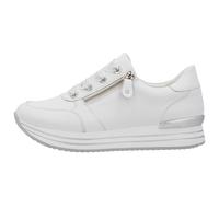 Remonte D1302 Baskets Dames Cuir Blanc Basses Chaussures Sport Loisir
