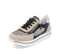 Remonte D1329 Baskets Mode Femme Noir