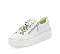Remonte D1C06 Baskets Mode Femme Blanc