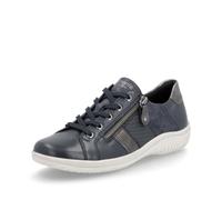 Remonte Baskets basses D1E00 pour femme, semelle lâche, Bleu Combi 14., 39 EU