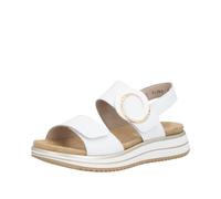 Remonte D1j63, Sabot Femme, Blanc, 45 EU