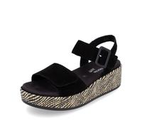 Remonte D1N54 Sandales Femme Noir