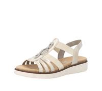 Remonte D2041 Sandales avec bracelet à la cheville pour femme, Gold, 44 EU