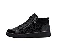 Remonte D2E70 MID Sneaker Femme Mi-Haute Chaussure De Sport Lacets Noir