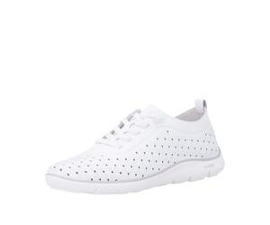 Remonte D3g03, Mocassin Femme, Blanc, 41 EU