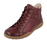 Remonte D3T70 Bottines Cheville Cuir Extra Large Rouge 35 Fermeture Lacets/Zip