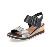 Remonte Dorndorf Sandale D6453 Femme Noir Taille 39