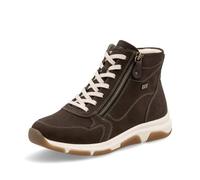 Remonte Damen High-Top Sneaker D1S71, Frauen Halbschuhe,Lose Einlage,wasserabweisend,remonteTEX,Strassenschuhe,Sportschuhe,Turnschuhe,Grau (45),38 EU