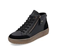 Remonte Damen Low-Top Sneaker D0700, Frauen Halbschuhe,Lose Einlage,wasserabweisend,remonteTEX,Freizeit,sportlich,straßenschuhe,Schwarz (00),40 EU
