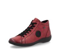 Remonte Damen Low-Top Sneaker D1E71, Frauen Halbschuhe,Lose Einlage,wasserabweisend,remonteTEX,Turnschuhe,Laufschuhe,schnürschuhe,Rot Kombi (35),39 EU