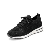 Remonte Damen Low-Top Sneaker D1G12, Frauen Halbschuhe,Lose Einlage,Freizeitschuhe,Turnschuhe,Laufschuhe,Freizeit,sportlich,Schwarz (00),37 EU
