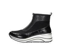 Remonte - Enkellaarsjes Plat - Femme - Chaussures - Noir - Taille: 43 EU
