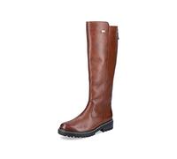 Remonte Femme Bottes D0B72, Dame Bottes Classiques,Semelle intérieure Amovible,Hydrofuge,remonteTEX,Bottes Slip-on,Braun,42 EU / 8 UK