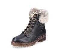 Remonte Femme Bottes D0B74, Dame Bottes d'hiver,Semelle intérieure Amovible,Hydrofuge,remonteTEX,Bottes d'hiver,tex,Schwarz Kombi,39 EU / 6 UK
