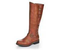 Remonte Femme Bottes R6590, Dame Bottes d'hiver,Semelle intérieure Amovible,Bottes d'hiver,Bottes à Lacets,fourré,Chaud,Braun,37 EU / 4 UK