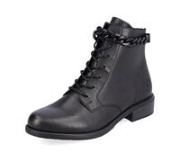 Remonte Femme Bottines D0F74, Dame Bottines,Bottillons,Semelle intérieure Amovible,Botte,Demi-Botte,Bootie,Plat,Schwarz,37 EU / 4 UK