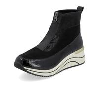 Remonte Femme Bottines D0T71, Dame Bottines à Plateforme,Semelle intérieure Amovible,Demi-Bottes,Bottes à Plateforme,Haut,Schwarz,41 EU / 7.5 UK