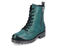 Remonte Femme Bottines D0W71, Dame Bottes de Motard,Semelle intérieure Amovible,Botte de Motard,fourré,Botte d'hiver,Bottes,Blau,37 EU / 4 UK