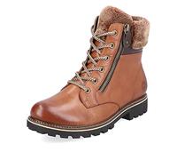 Remonte Femme Bottines D8463, Dame Bottines à Lacets,Semelle intérieure Amovible,Bottes Courtes,Bottes à Lacets,Braun Kombi,40 EU / 6.5 UK