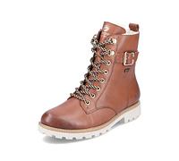 Remonte Femme Bottines D8475, Dame Bottes de Motard,Semelle intérieure Amovible,Hydrofuge,remonteTEX,Demi-Bottes,Plat,Braun,42 EU / 8 UK