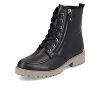 Remonte Femme Bottines D8667, Dame Bottines à Lacets,Semelle intérieure Amovible,Fermeture à glissière,Bottes,Schwarz,39 EU / 6 UK