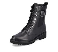 Remonte Femme Bottines D8668, Dame Bottes de Motard,Semelle intérieure Amovible,Botte de Motard,Bottes,Demi-Bottes,Plat,Schwarz,38 EU / 5 UK