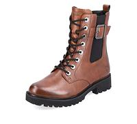 Remonte Femme Bottines D8668, Dame Bottes de Motard,Semelle intérieure Amovible,Botte de Motard,Bottes,Demi-Bottes,Plat,Braun,40 EU / 6.5 UK