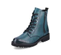 Remonte Femme Bottines D8671, Dame Bottines à Lacets,Semelle intérieure Amovible,Bottes à Lacets,Fermeture à glissière,Bottes,Blau,38 EU / 5 UK