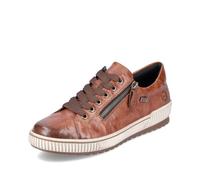 Remonte Femme Chaussures à Lacets D0700, Dame Chaussures de Sport lacées,Semelle intérieure Amovible,Hydrofuge,remonteTEX,Braun,42 EU / 8 UK