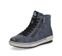 Remonte Femme Chaussures à Lacets D0772, Dame Chaussures Confortables,Semelle intérieure Amovible,Hydrofuge,remonteTEX,Blau,38 EU / 5 UK