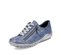 Remonte Femme Chaussures à Lacets R1402, Dame Chaussures de Sport lacées,Semelle intérieure Amovible,Hydrofuge,remonteTEX,Blau,37 EU / 4 UK