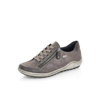 Remonte Femme Chaussures à Lacets R1402, Dame Chaussures de Sport lacées,Semelle intérieure Amovible,Hydrofuge,remonteTEX,Grau,42 EU / 8 UK