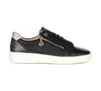 Remonte, Femme, Chaussures, Bleu, Taille: 36 EU Baskets en Cuir Bleu pour Femmes
