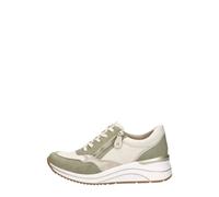 Rieker Baskets Basses D0T01 pour Femme, Blanc, 43 UE