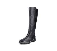 Remonte Femme D0b72 Botte Haute Jusqu'au Genou, Noir 01, 39 EU
