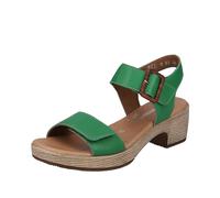 Remonte Femme D0N52 Sandale à Talon, Applegreen / 52, 36 EU