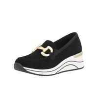 Remonte Femme D0t12 Mocassins, Noir, 40 EU