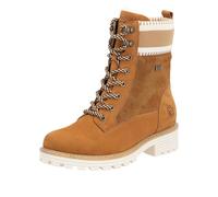 REMONTE Bottines à lacets beige / chocolat / umbra / blanc, Taille 38