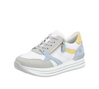 Remonte Femme D1323 Basket, Vapor White Aqua Sun Ciel 81, 37 EU